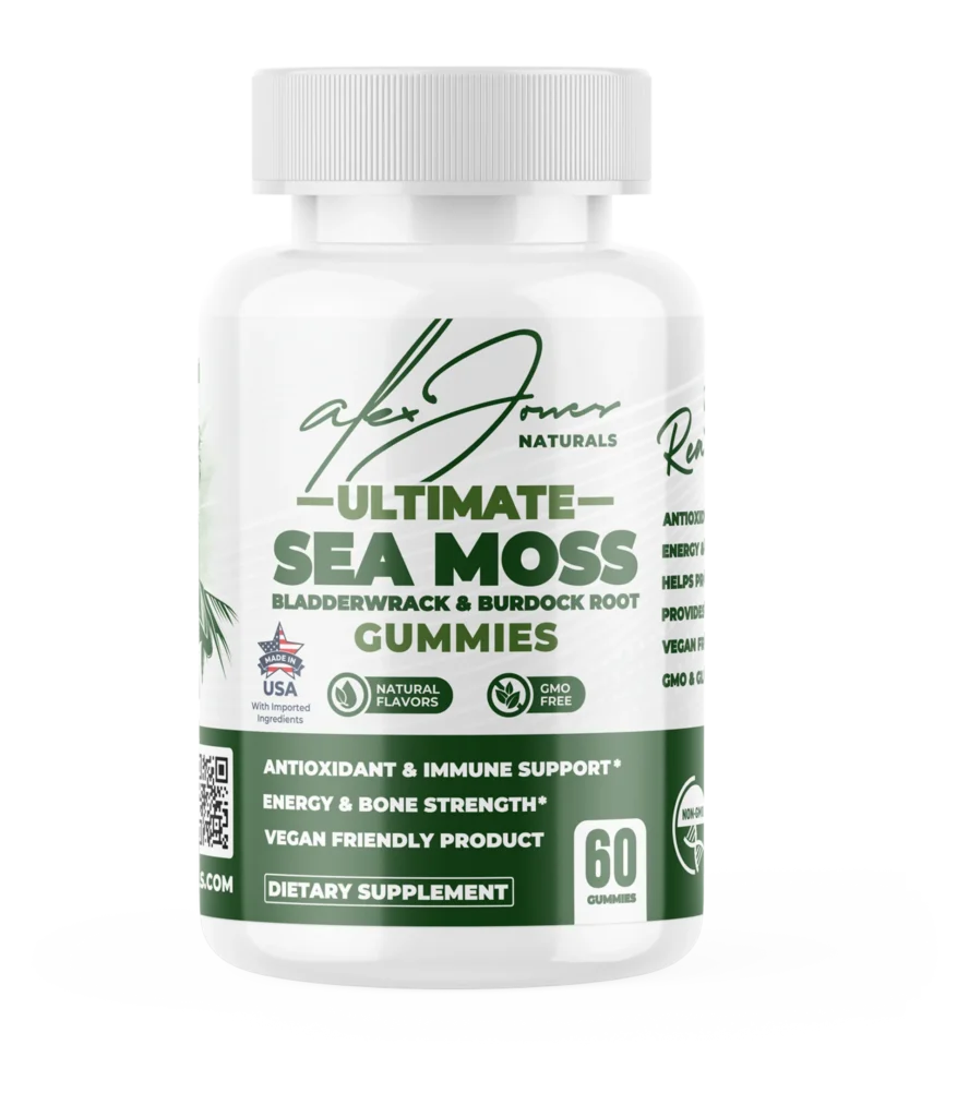 Ultimate Seamoss Gummies With Bladderwrack & Burdock Root
